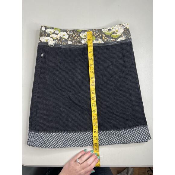 Zand Amsterdam Skirt Womens OS Floral Boho Snap Zip Adjustable - Picture 11 of 12